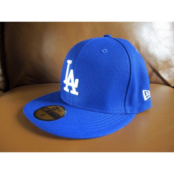Los Angeles Dodgers Atmos Leopard Cheetah New Era 59FIFTY 5950 Fitted Cap sz 8 - Picture 4 of 7